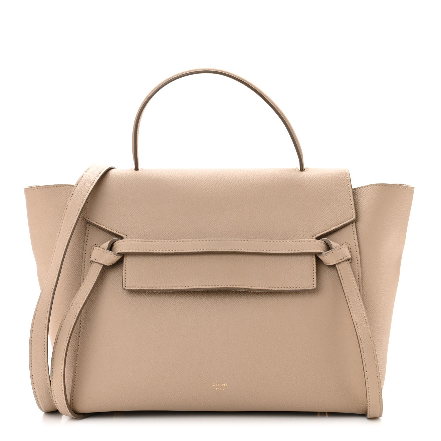 Celine Grained Calfskin Mini Belt Bag Light Taupe 1 of 11