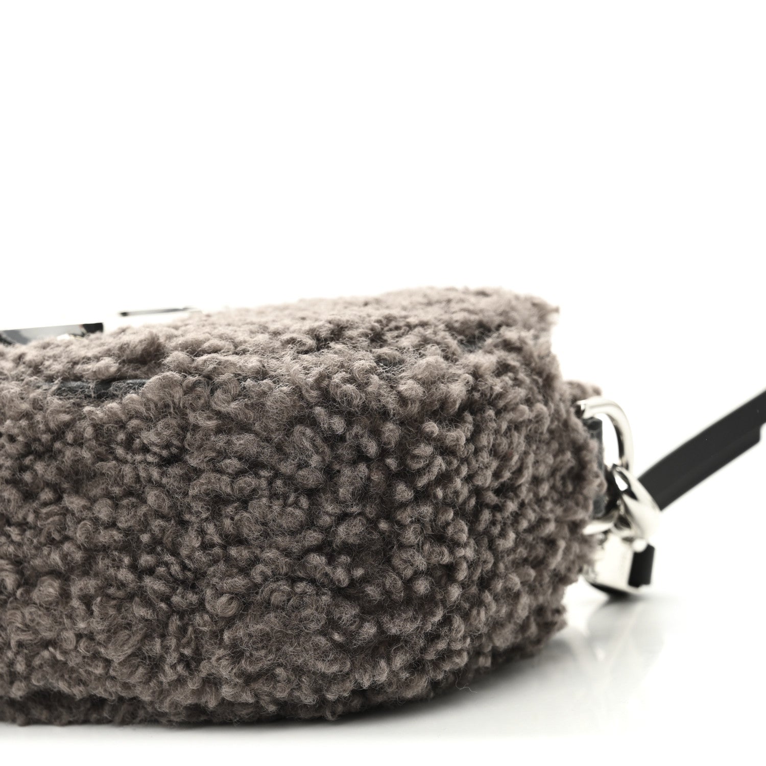 Marc Jacobs Shearling Snapshot The Teddy Camera Bag Grey 1764275