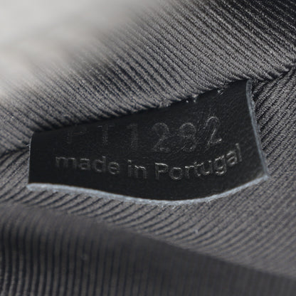 Louis Vuitton Taurillon Monogram Uniformes Solar Ray Soft Pochette Volga Belt Bag Black 7 of 11