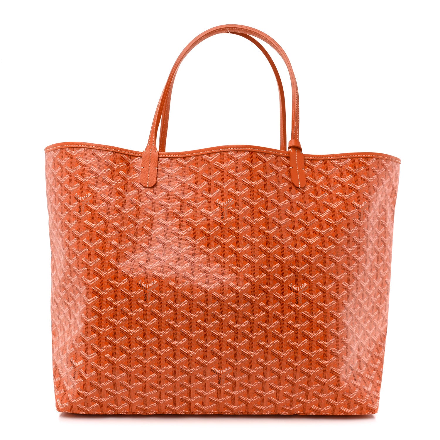 Goyard Goyardine Saint Louis GM Orange 1 of 9