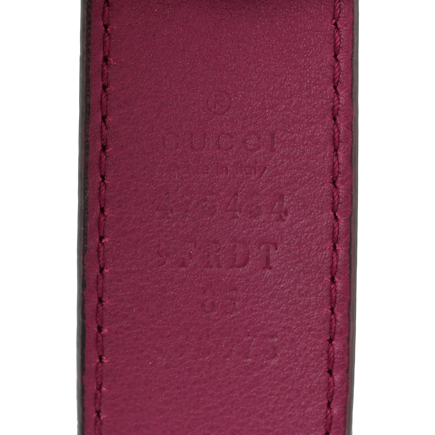 Velvet Matelasse GG Marmont Belt Bag 85 34 Violet Cyclamen