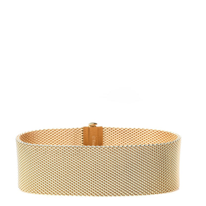 Tiffany 18K Yellow Gold Diamond Somerset Mesh Bracelet 3 of 6