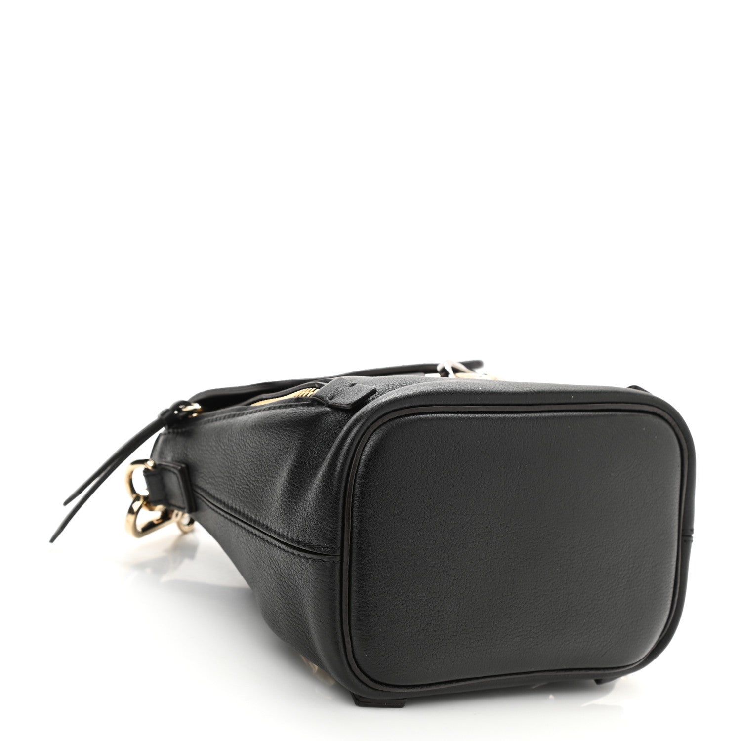 Chloe Suede Calfskin Mini Faye Backpack Black 4 of 8