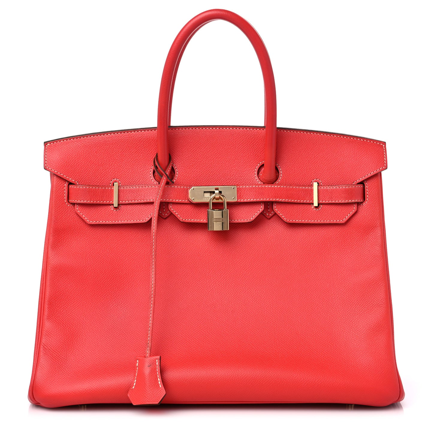 Epsom Candy Birkin 35 Rose Jaipur Gold