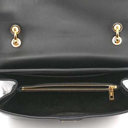 Louis Vuitton Calfskin Monogram Very One Handle Black 5 of 12