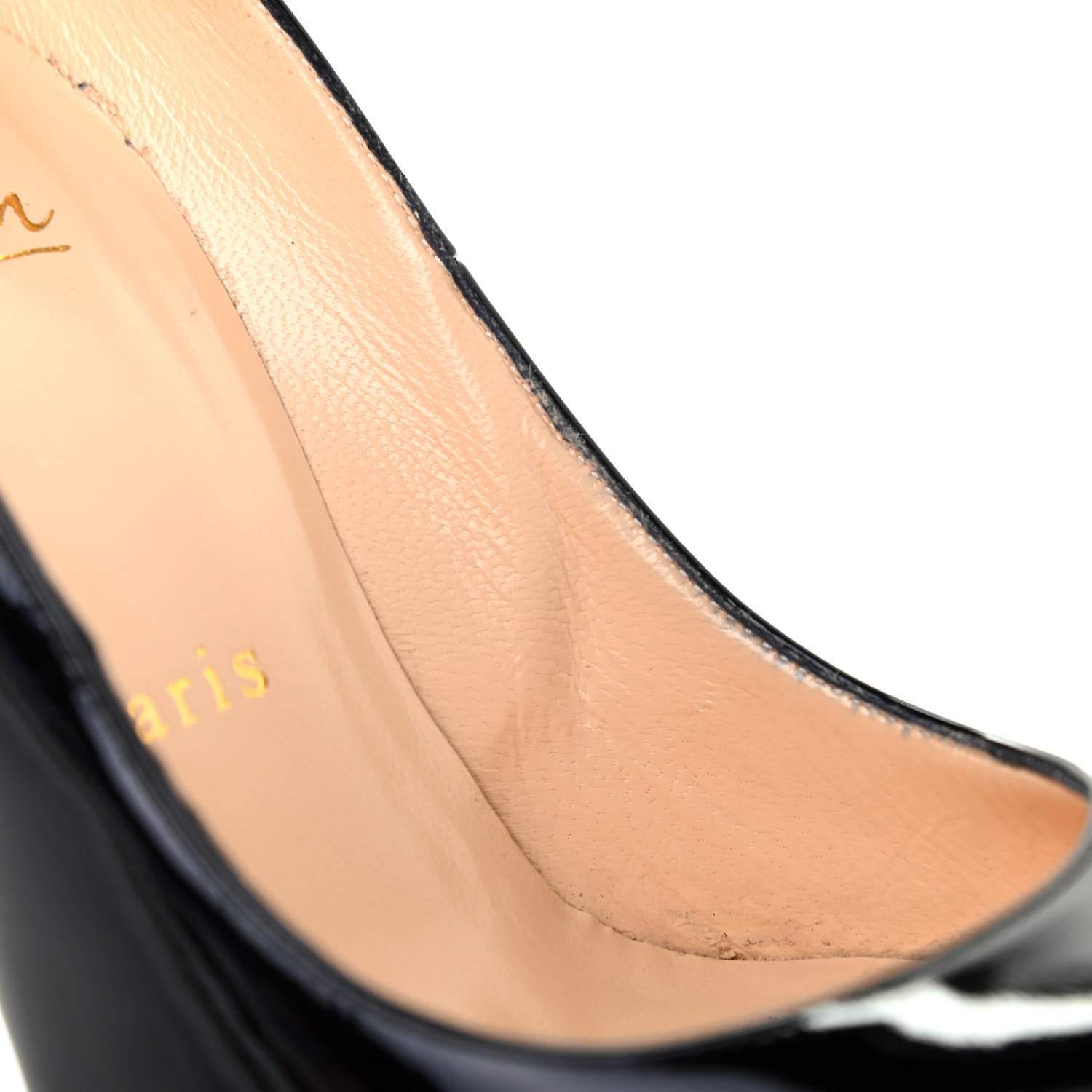 Christian Louboutin Patent Fifille 100 Pumps 36 Black 9 of 9