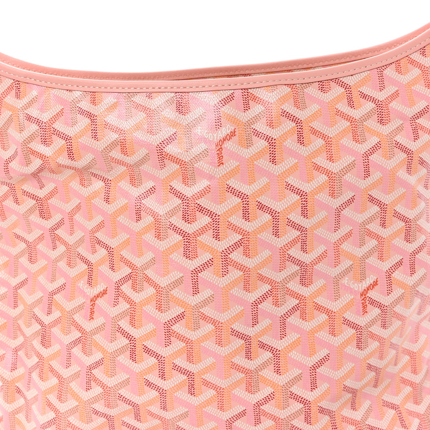 Goyard Goyardine Boheme Hobo Powder Pink 9 of 11