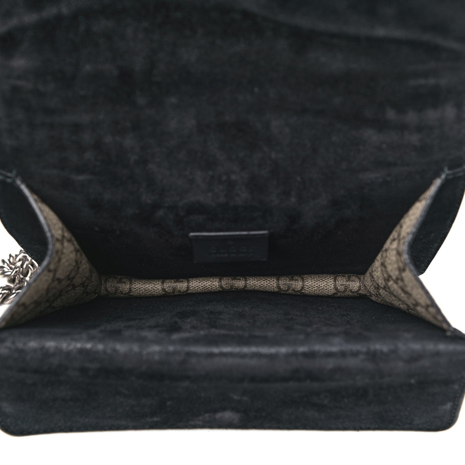 Gucci GG Supreme Monogram Mini Dionysus Shoulder Bag Black 5 of 10