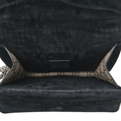 Gucci GG Supreme Monogram Mini Dionysus Shoulder Bag Black 5 of 10