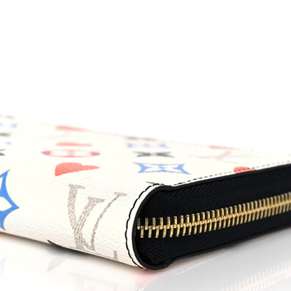 Louis Vuitton Game On Zippy Wallet White 8 of 9