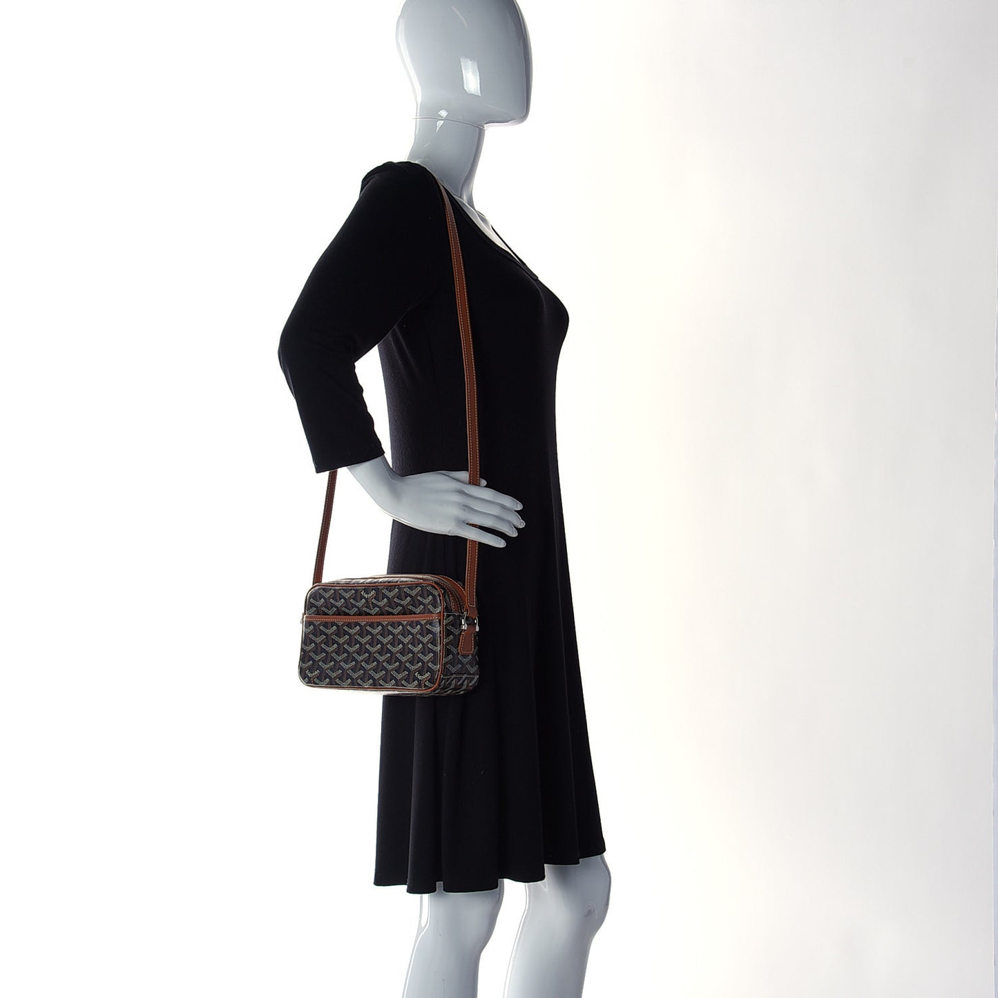 Goyardine Sac Cap Vert Black Gold