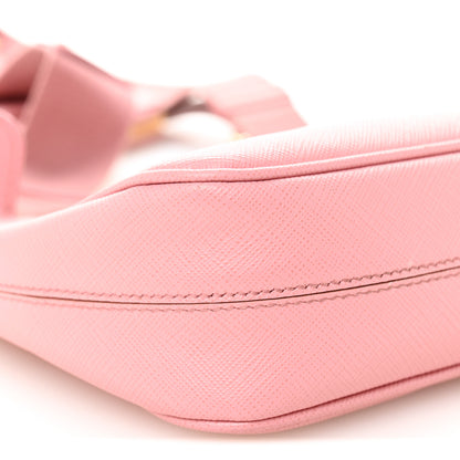Prada Saffiano Lux Re-Edition 2005 Shoulder Bag Petalo 10 of 11