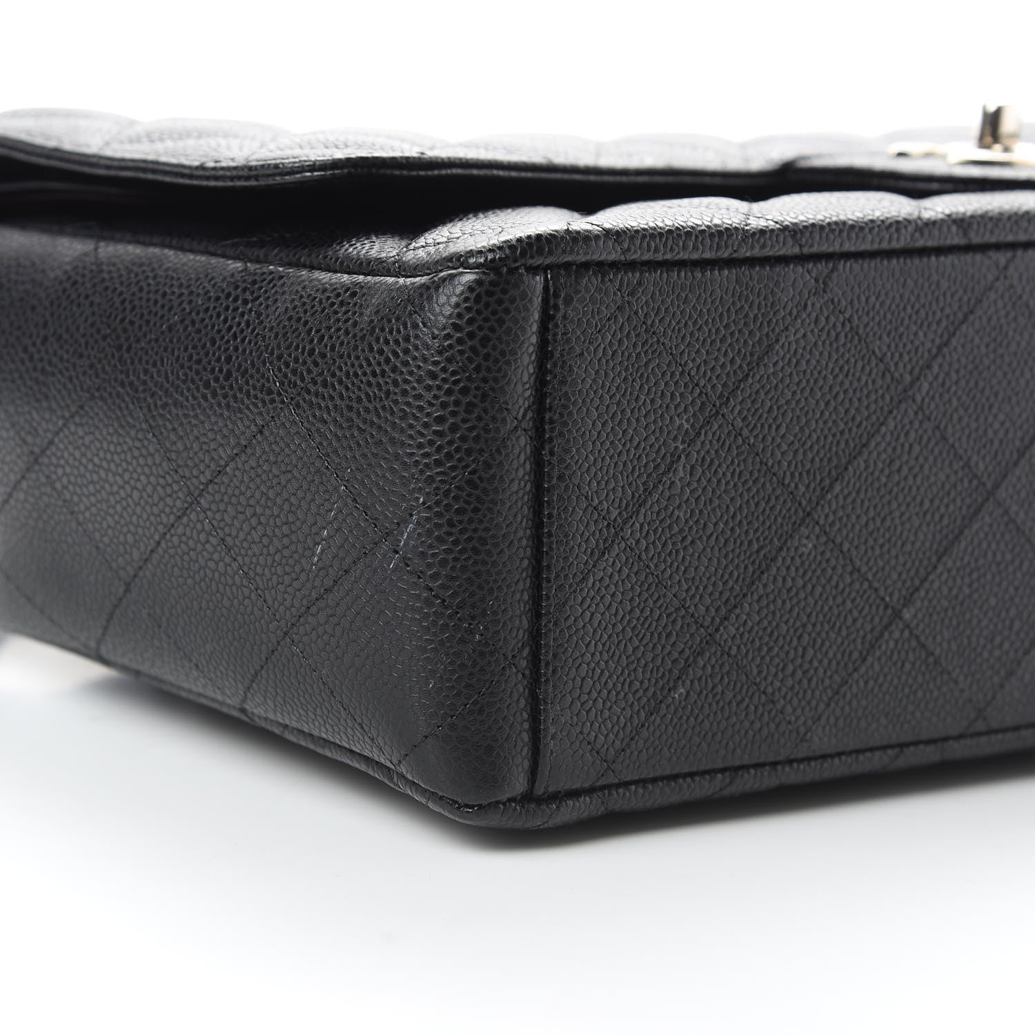 Chanel Caviar Quilted Maxi Double Flap Black 10 of 13