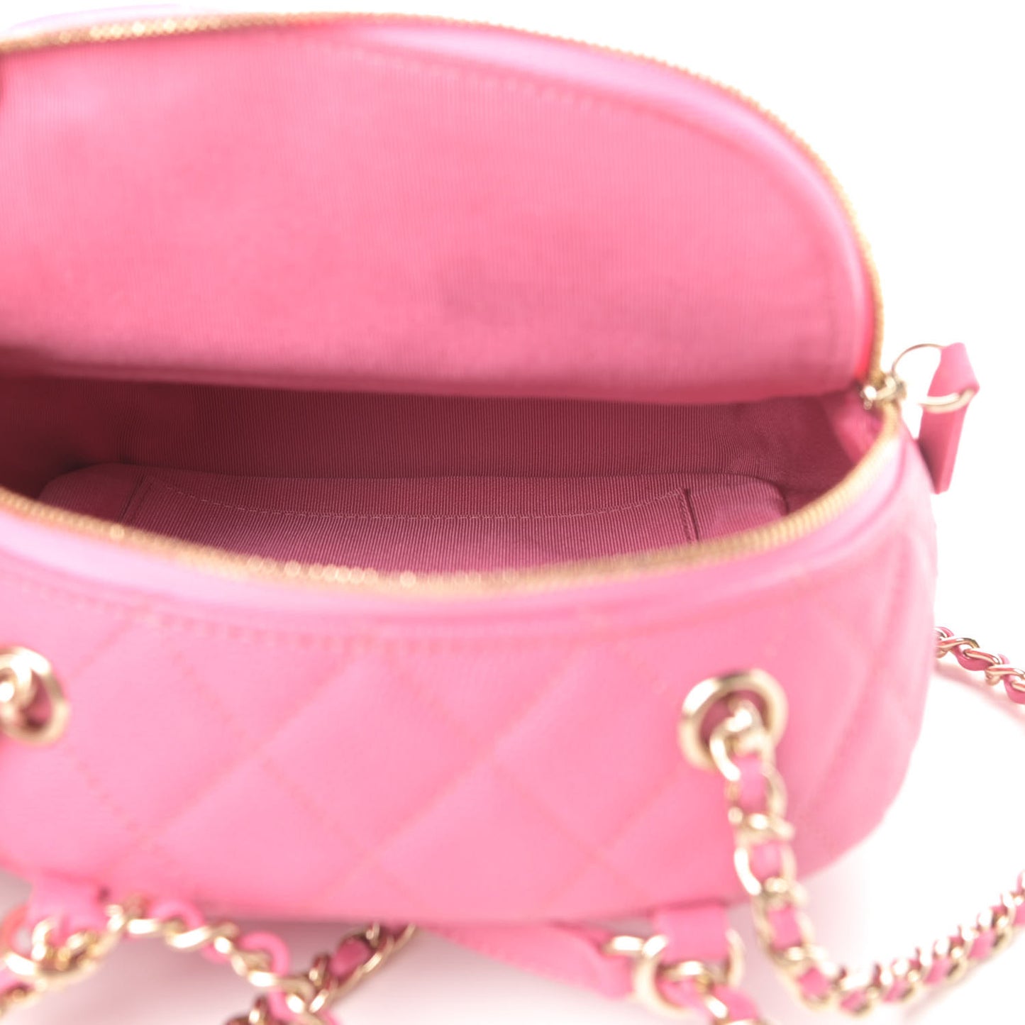 Caviar Quilted Small CC Day Backpack Pink