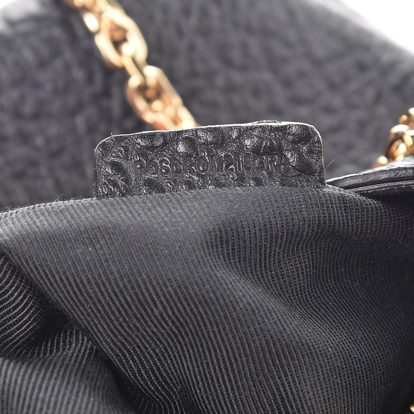 Signature Grain Medium Mildenhall Crossbody Bag Black