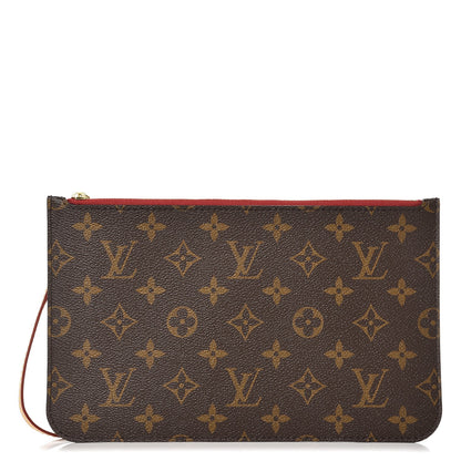 Louis Vuitton Monogram Neverfull MM GM Pochette Cherry 1 of 5
