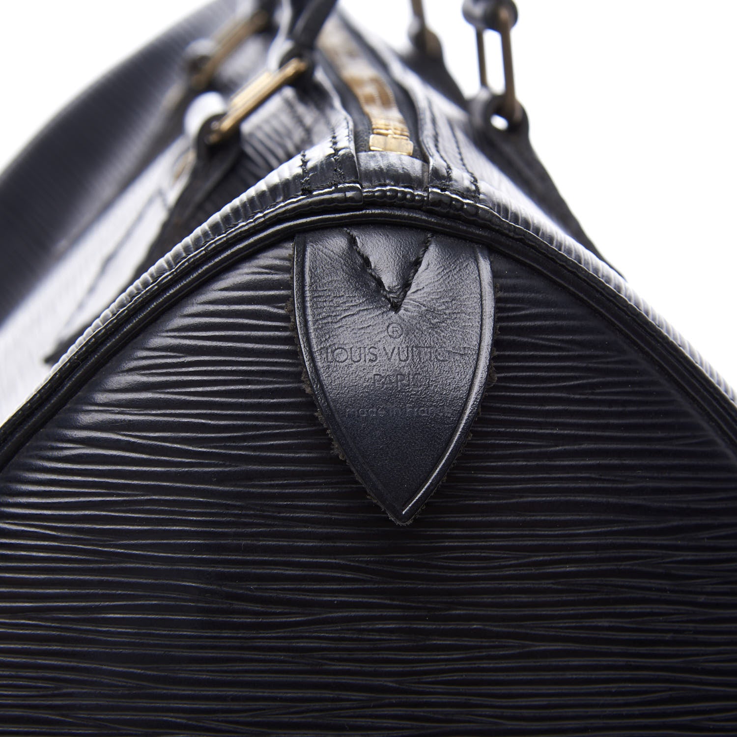 Louis Vuitton Epi Speedy 30 Black 10 of 10
