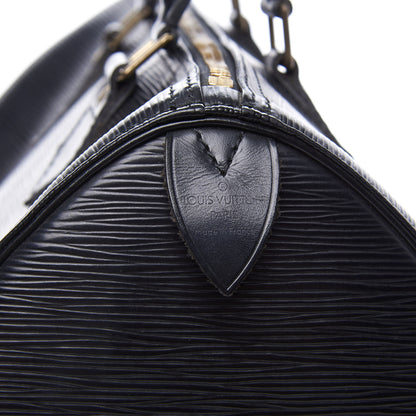 Louis Vuitton Epi Speedy 30 Black 10 of 10