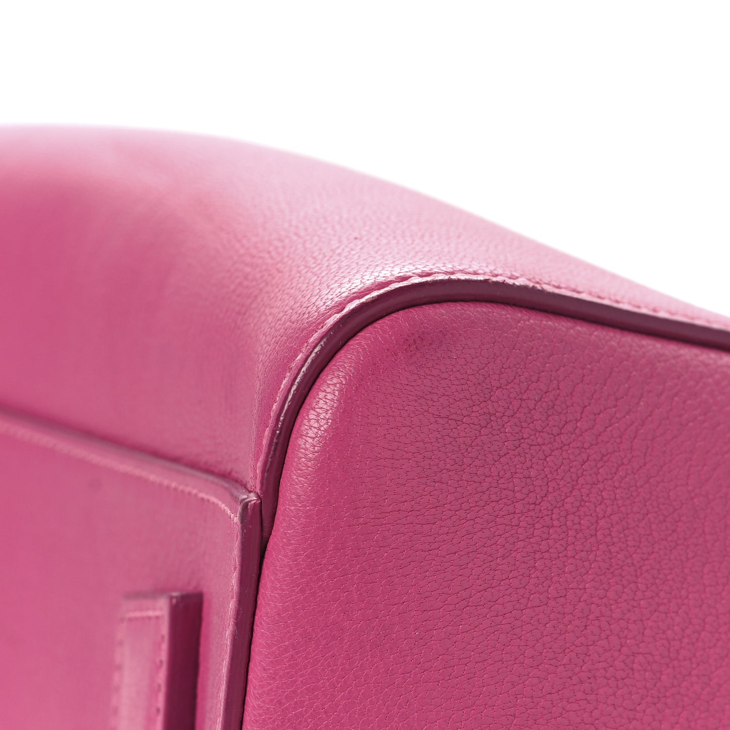 Sugar Goatskin Small Antigona Fuchsia