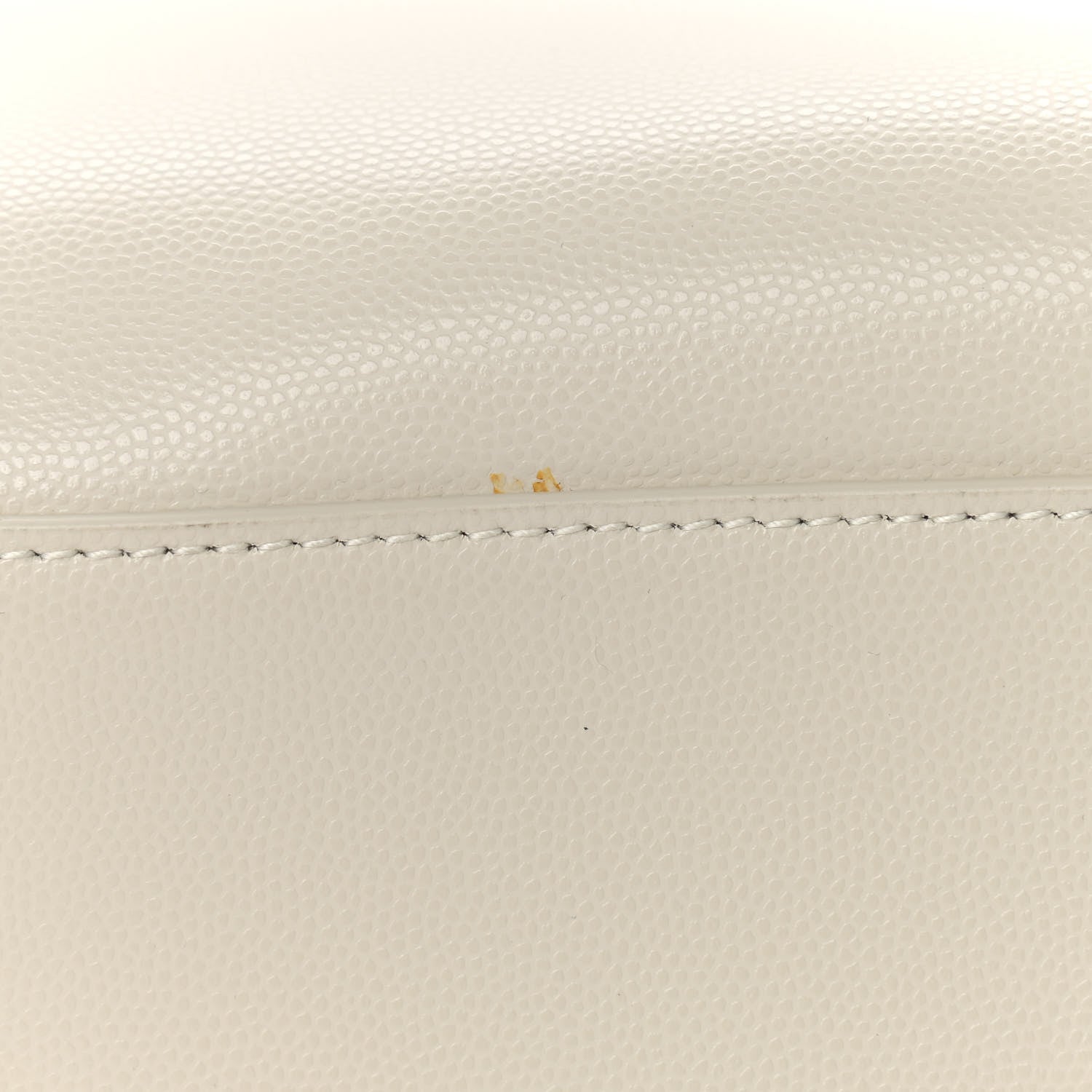 Saint Laurent Shiny Calfskin Medium Uptown Tote White 10 of 14