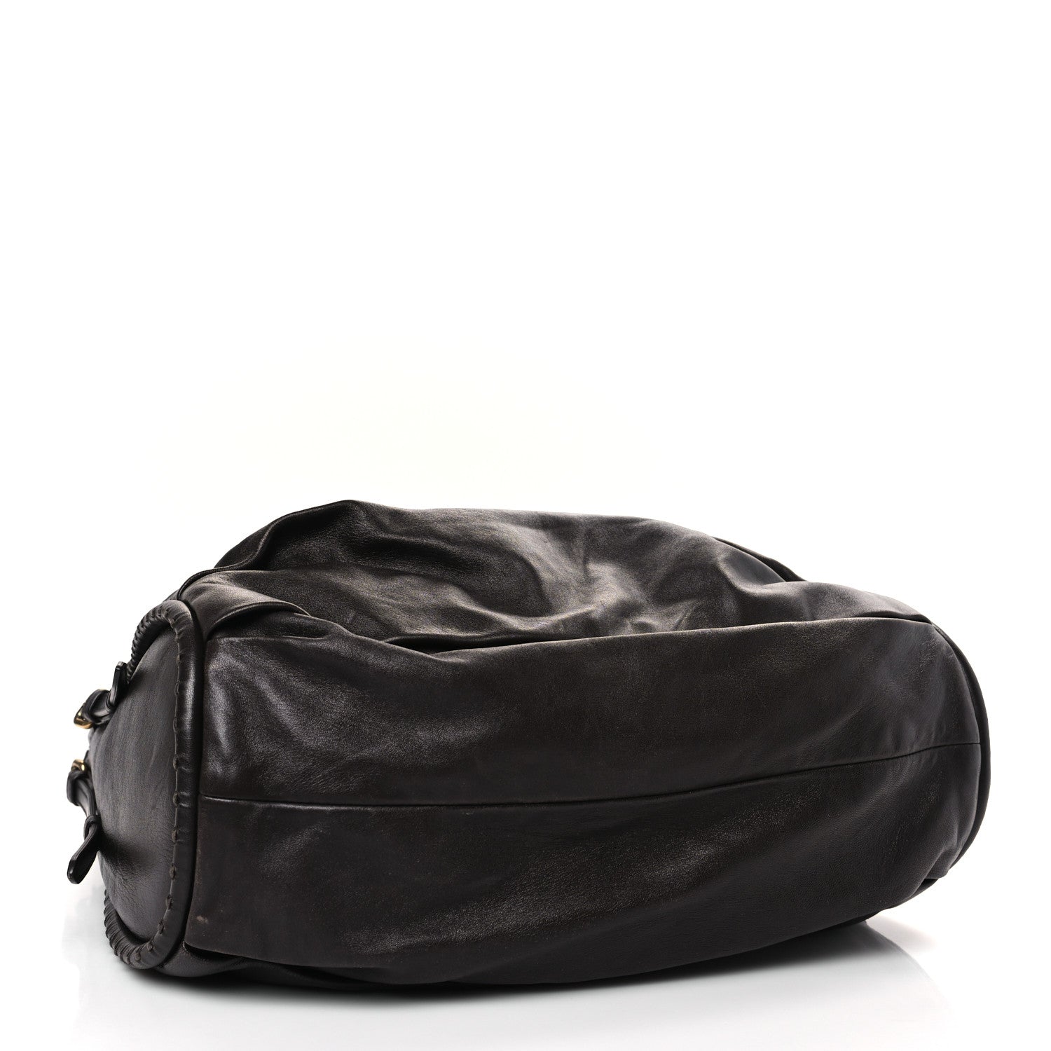 Christian Dior Lambskin Medium Libertine Hobo Brown 4 of 10