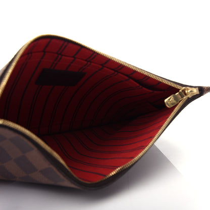 Louis Vuitton Damier Ebene Neverfull MM GM Pochette 5 of 7