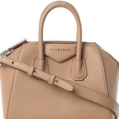 Givenchy Sugar Goatskin Mini Antigona Beige 6 of 8