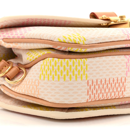 Louis Vuitton Damier Giant Pochette Metis East West Peach 9 of 11