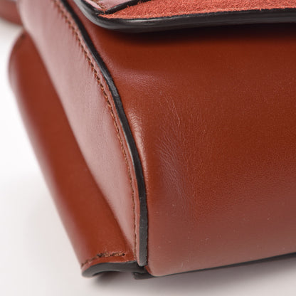 Chloe Calfskin Suede C Belt Bag Sepia Brown 5 of 14