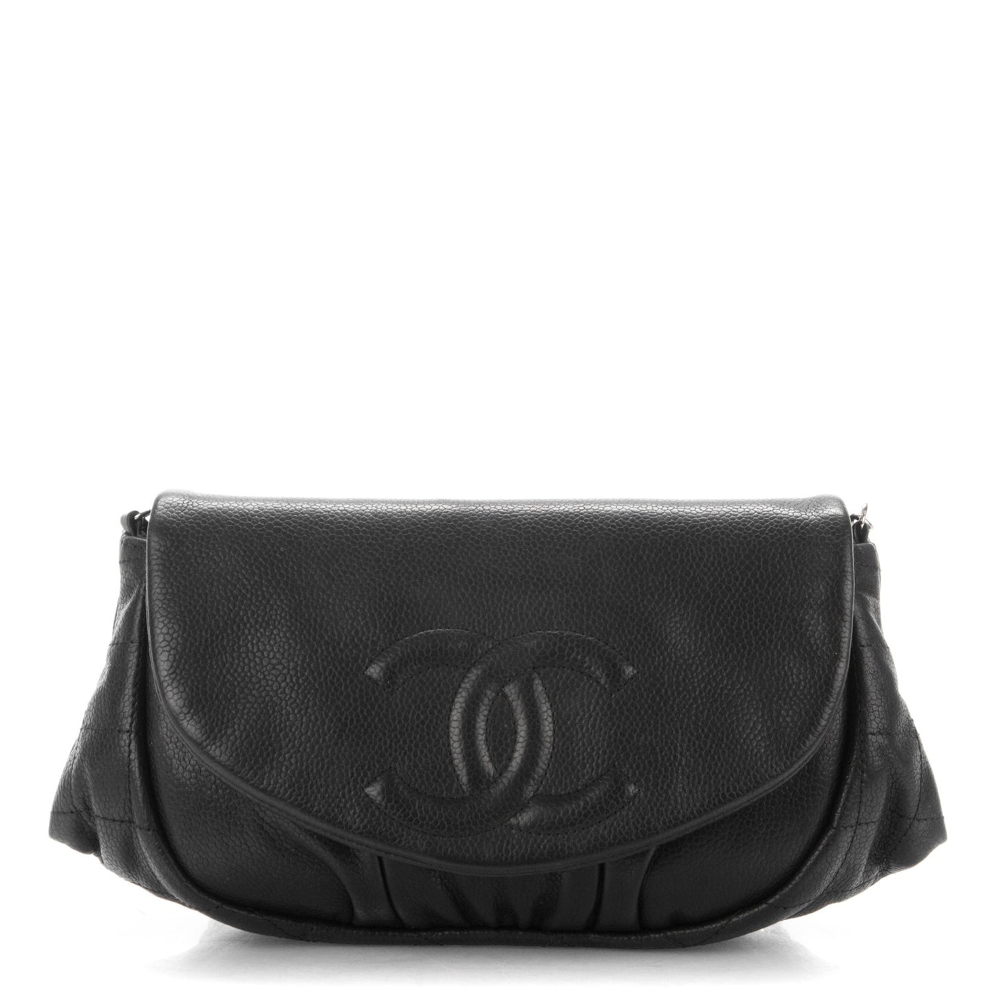 Caviar Half Moon Wallet On Chain WOC Black