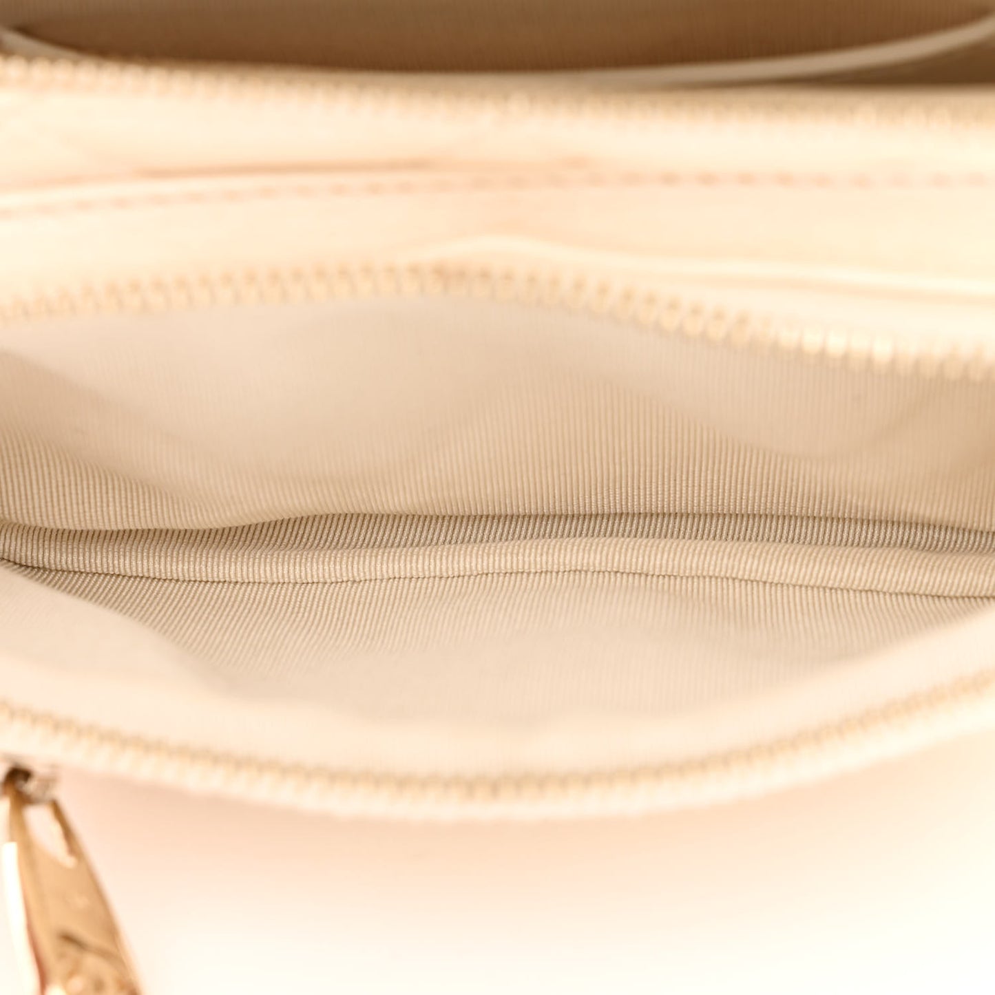 Calfskin Quilted All About Waist Belt Bag White