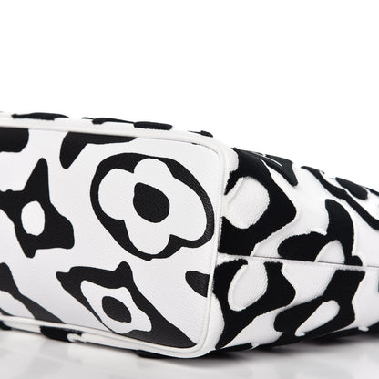 Louis Vuitton X UF Tufted Monogram Tufted Cabas White Black 7 of 10