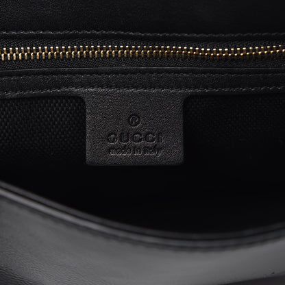 Gucci Patent Medium Soho Flap Crossbody Black 7 of 11