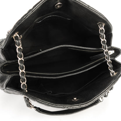 Chanel Caviar Quilted Large Just Mademoiselle Black 5 of 8