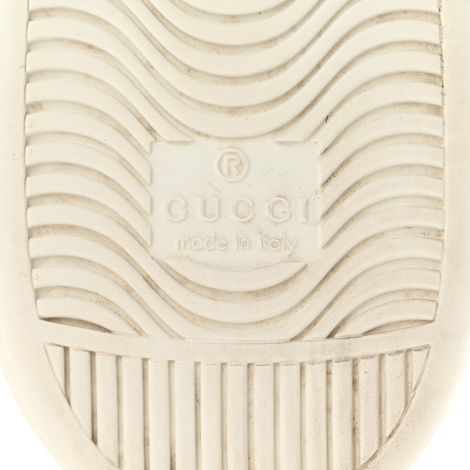 Gucci Calfskin Ayers Bee Embroidered Womens Ace Sneakers 39.5 White Green 6 of 8