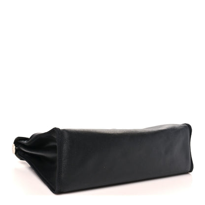 Hermes Toile H Berline Vache Hunter Herbag Zip PM 31 Black Ecru 5 of 12