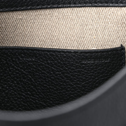 Chloe Calfskin Medium Marcie Round Crossbody Bag Black 6 of 11