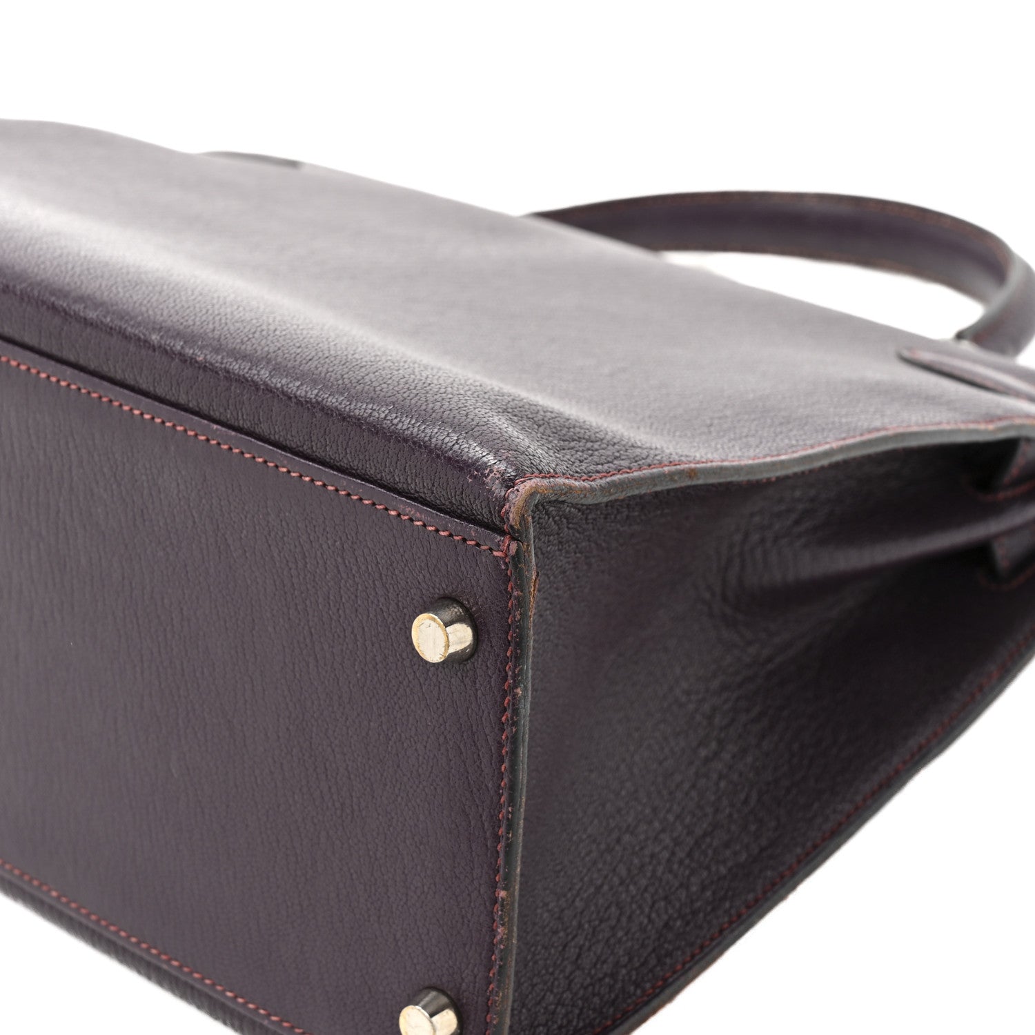 Hermes Chevre Mangalore Kelly Sellier 35 Raisin 21 of 35