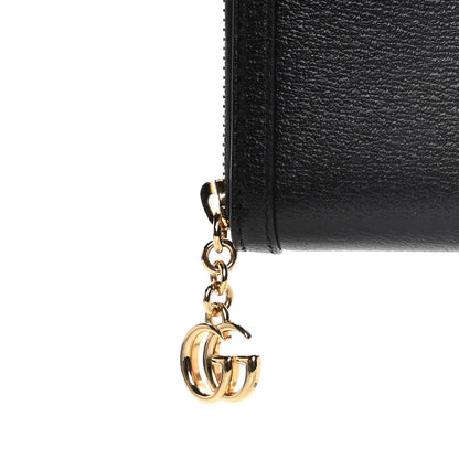 Gucci Calfskin Web Ophidia Zip Around Wallet Black 8 of 9