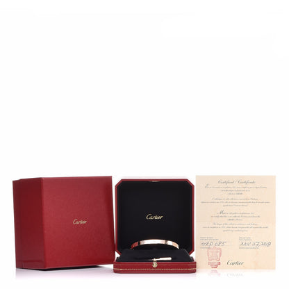Cartier 18K Pink Gold LOVE Bracelet 20 7 of 7