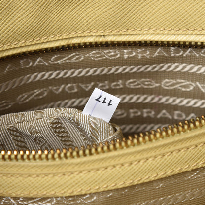 Prada Saffiano Large Galleria Double Zip Tote Ginestra 8 of 23