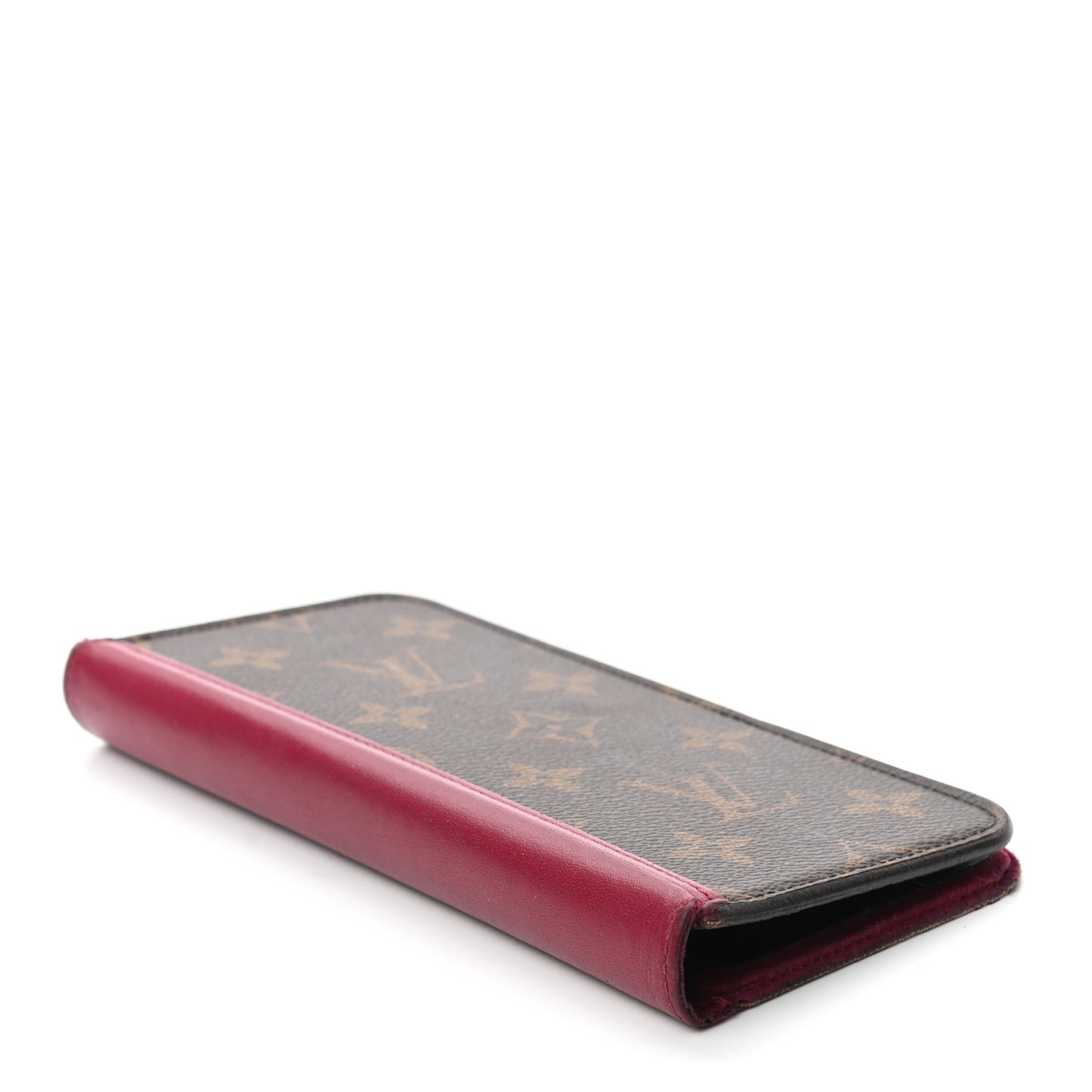 Monogram iPhone X Folio Case Fuchsia