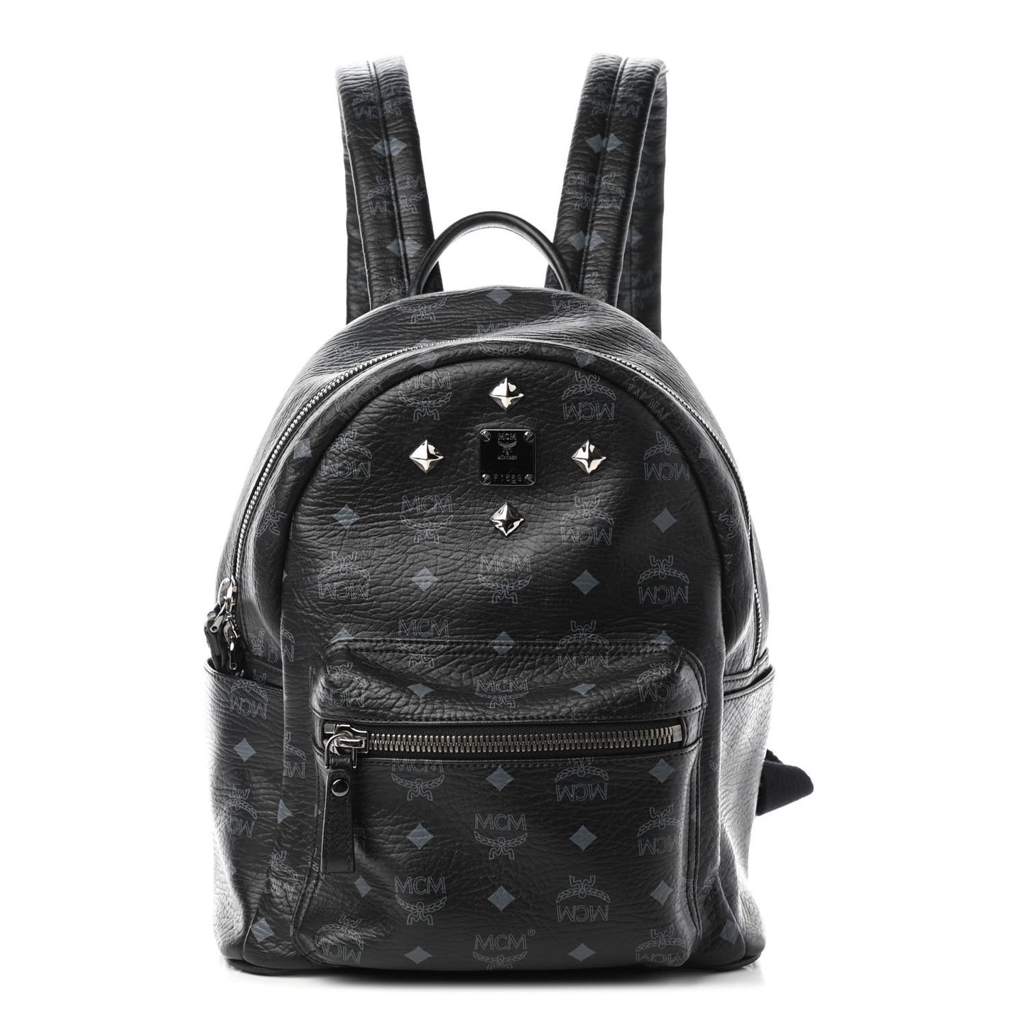 Visetos Small Sprinkle Stud Stark Backpack Black