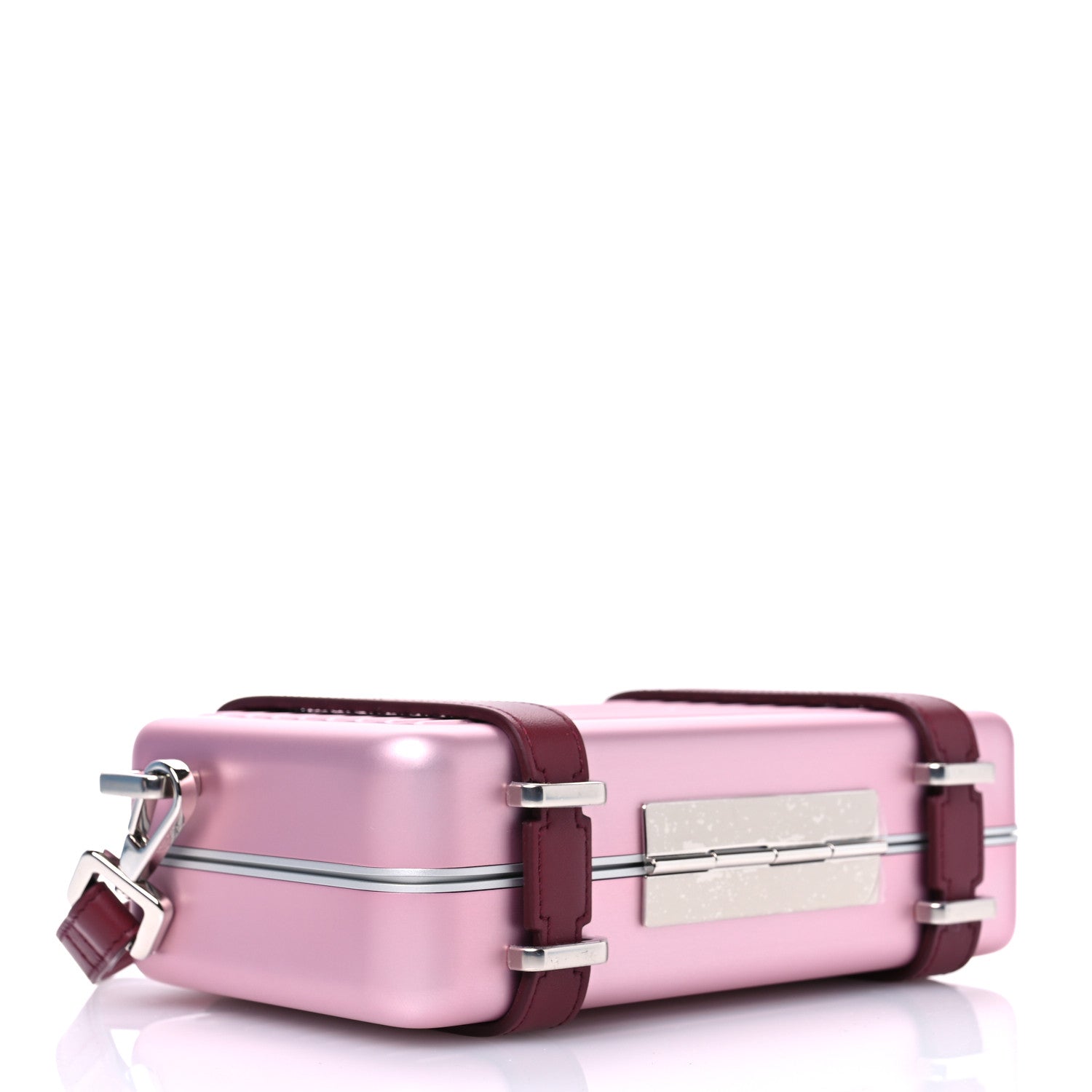 Christian Dior X RIMOWA Aluminum Personal Clutch On Strap Rose 4 of 11