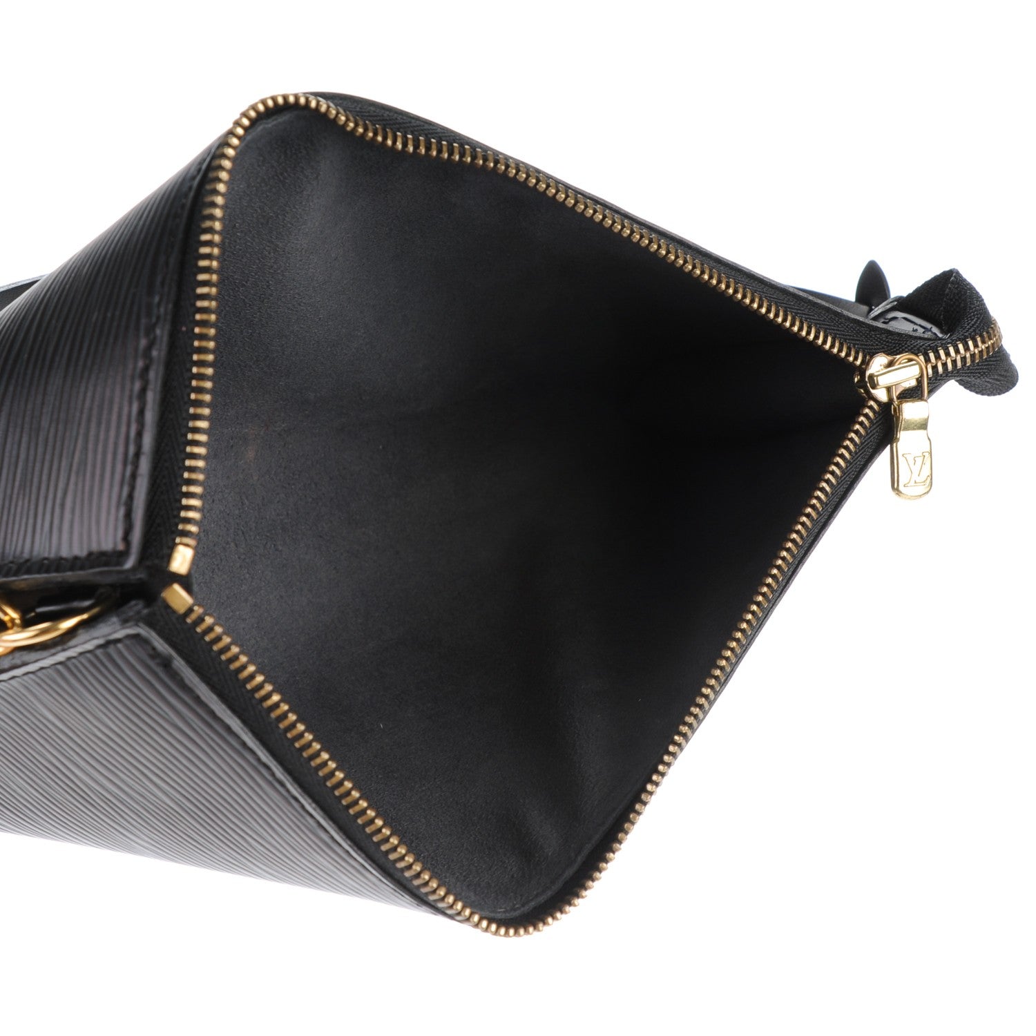 Louis Vuitton Epi Pochette Accessories 24 Black 6 of 8