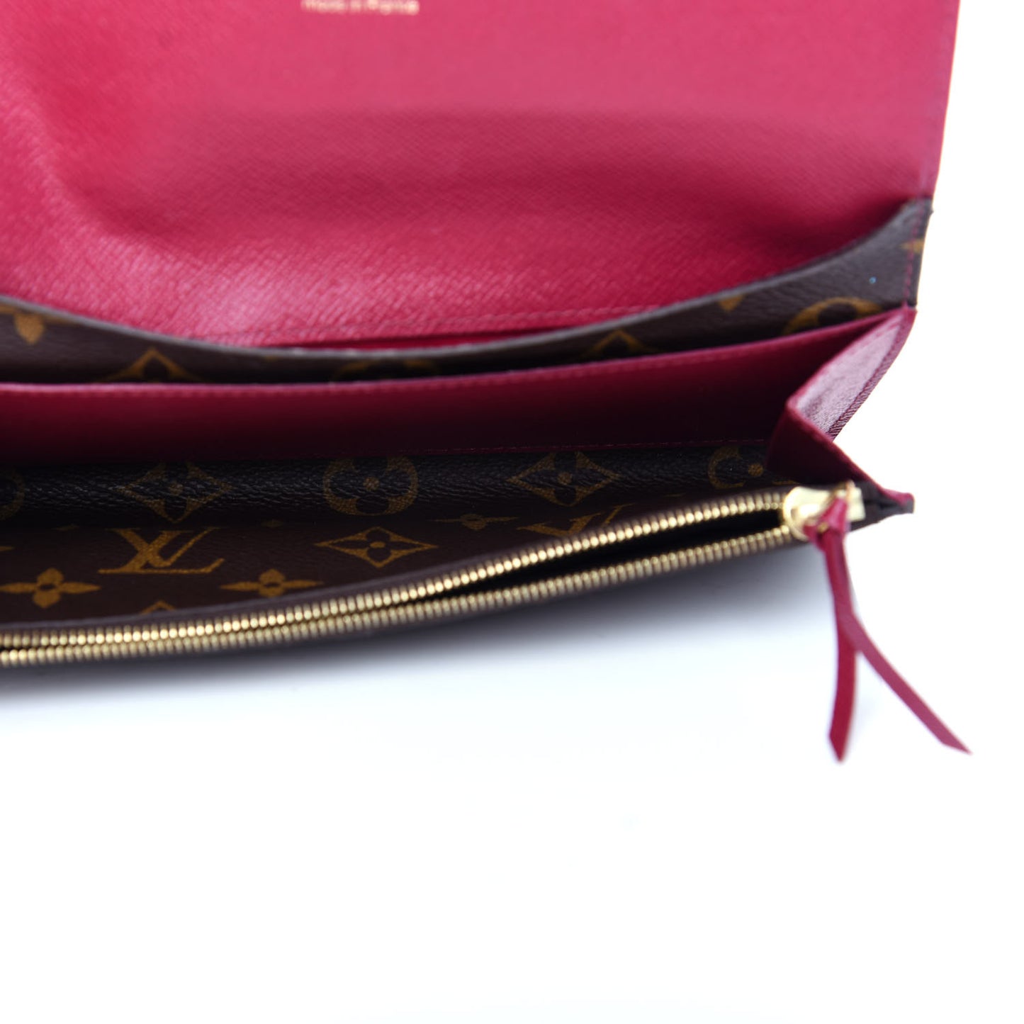 Monogram Emilie Wallet Fuchsia