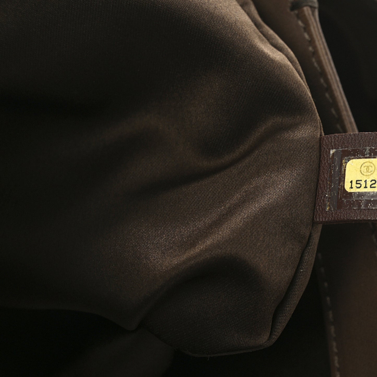 Lambskin Stitched Orient Express Flap Brown