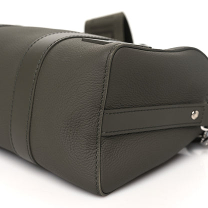 Louis Vuitton Grained Calfskin Aerogram City Keepall Gris 9 of 9