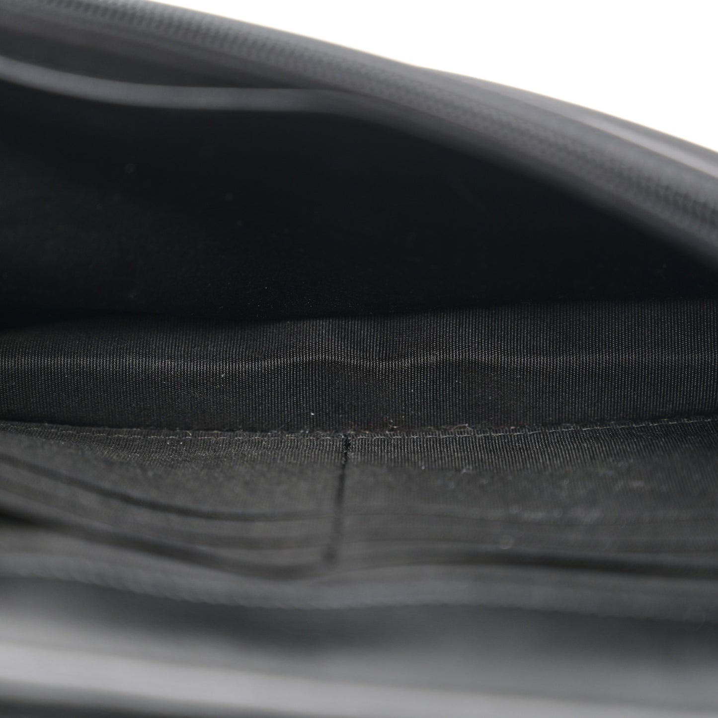 Caviar Quilted Boy Wallet On Chain WOC Black