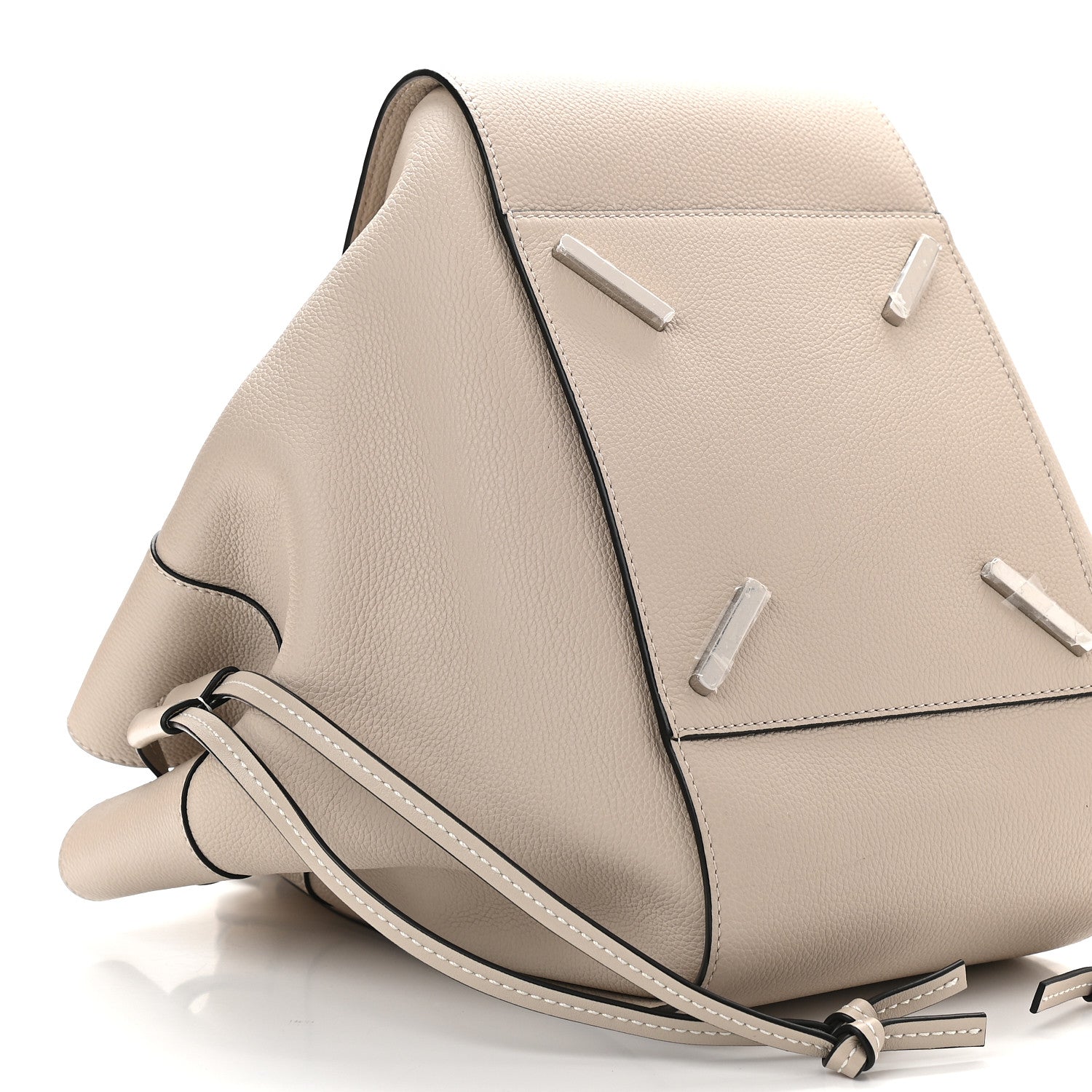 Loewe Calfskin Medium Hammock Shoulder Bag Light Oat 8 of 9